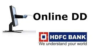 Part-I How to request DD - Demand Draft online from HDFC Bank. Do not go to bank to make DD :)