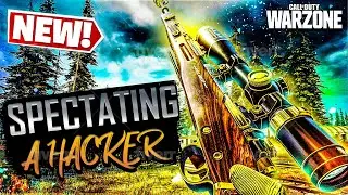 Spectating a Hacker in WARZONE