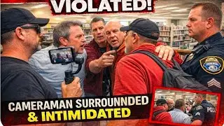 🚨 Peaceful Filming at Public Library Shut Down | First Amendment Ignored