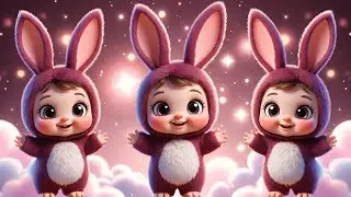 🐰 Ultra Cute Baby Bunnies Dancing | Kawaii 3D Cartoon | So Adorable 💖