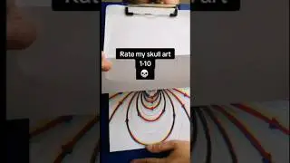 Skull Glitch Art #trippy #illusion