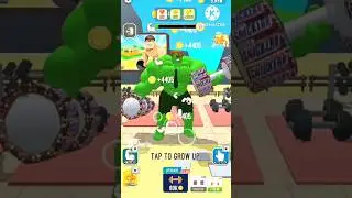 Roblock gym clicker tap hero || all evolution  #shorts