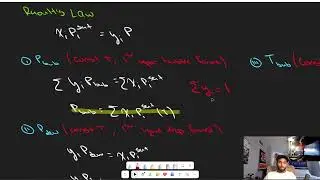 VLE Calculations using Raoult's Law for a Benzene/Toluene System