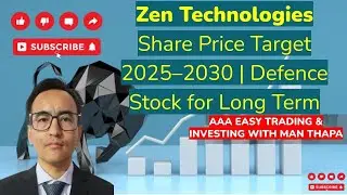 Zen Technologies Share Price Target 2025&ndash;2030  Defence Stock for Long Termz