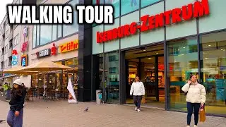 4K Isenburg Zentrum Walking Tour 🇩🇪  | Neu-Isenburg Shopping Center Travel Vlog | Germany Tour 2025