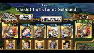 v2 Sanji takes on Raid Luffytaro! OPTC Clash Luffytaro - v2 Sanji Fighter / PSY team