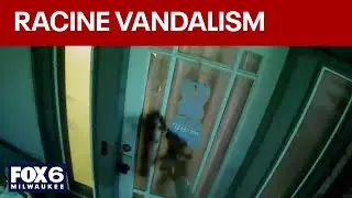 Racine graffiti, vandalism; neighbors respond, police investigate | FOX6 News Milwaukee
