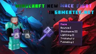 Minecraft 1.21 New Update New Weapon Mace. Mace Fight In gametee.net      minecraft PVP.