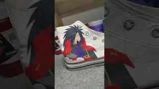 Naruto x Sasuke Custom Shoes | Hand Painted Anime Sneakers