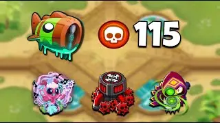 Boss Rush Island 4 - Bloonarius Guide (115 Pops)