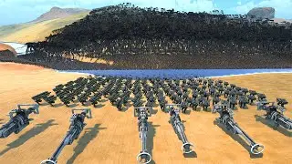Desert APOCALYPSE: T45 Shotgun & JUDA MECH vs 3,200,000 Enemies! UEBS 2