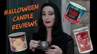 What I burned for Halloween 2024- candle reviews!