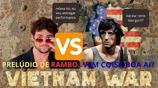 PRIMEIRAS IMPRESSÕES SOBRE O PRELUDIO DO FILME DE RAMBO, ESTRELADO POR NOAH CENTINEO!!