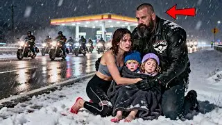 Mother Gave Her Clothes to Save Kids in Blizzard &mdash; Hours Later 500 Hells Angels Hunted Down the...
