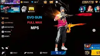 MP5 EVO GUN FULL MAX FREE FIRE 🔥🔥 GAMEING 