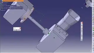 Blower assembly including subassembly in CATIA