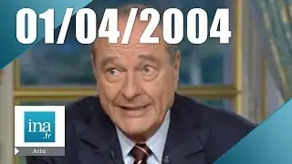 20h France 2 du 1er avril 2004 - le nouveau gouvernement Raffarin | Archive INA