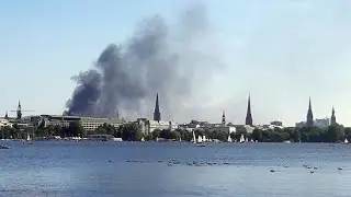 Heftige Explosionen auf Hamburger Baustelle &ndash; Feuer gel&ouml;scht