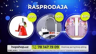 Mustaqillik Kuni sharafiga RASPRODAJA va SOVG'ALAR!