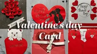 Valentine's day ❤️ Card gifts for Boyfriend / Girlfriend || Beautiful Paper Making Card ideas 💡