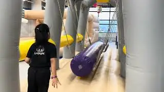 Bermain di Kidzoona #playland #playground #play #kidzoona #mainpasir #trampolin #mainbola #short