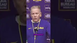 Brian Kelly pledges to match up to $1 million in LSU NIL contributions 👀💰#shorts