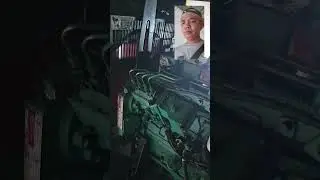 newly installed radiator 4B3.9 cummims engine generator at baguio country club