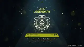 *FIRST STORM LEGENDARY!* Amulet of Winter Flash Review | Anthem Grandmaster 1