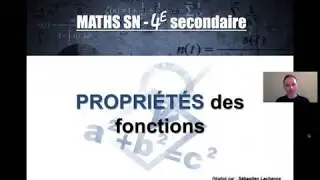 Propriétés des Fonctions