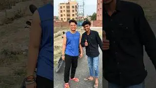 Meetup with @Chetan026 😍 // Rolla Rider  #chetannn026 #chetanthebackbancher #chetan #meetup
