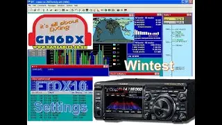Yaesu FTDX10 & Wintest Setup