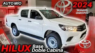 ❤️TOYOTA HILUX BASE Doble Cabina 2024 TODOS los DETALLES $ #toyotahilux #hilux #hilux2024 #toyota ❤️