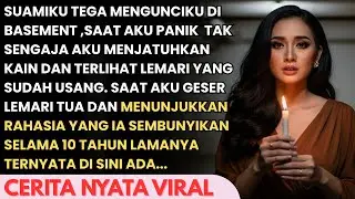 SUAMI TEGA MENGURUNGKU DI BASEMENT - DISANA KUTEMUKAN LEMARI TUA YANG ISINYA BUATKU MERINDING...