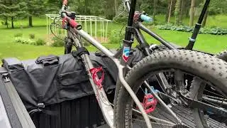 MICTUNING Tailgate Bike Pad Review | Secure & Easy Bike Transport for 5 Bikes 🚴&zwj;♂️