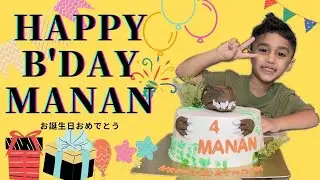Celebrating Manan's B'Day | Quarantine Party | Full Of Surprises | Indian Couple In Japan