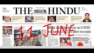 11 JUNE 2021 | The Hindu Newspaper Analysis |Current affairs 2021  #thehinduanalysistoday #thehindu