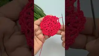 TUTORIAL HERE! 👆 Very Easy Crochet Coaster Pattern &ndash; Quick & Beginner-Friendly Tutorial
