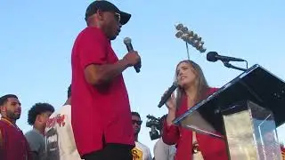 Director of USC Track & Field  Quincy Watts Spoke Proudly of his 2025  National Championship Team.