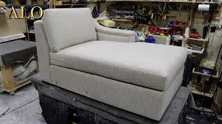 How to Upholster a Chaise Lounge for a Professional Finish - ALO UPHOLSTERY
