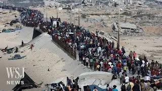 Gazans Head North as Israel Says Cease-Fire Begins | WSJ News