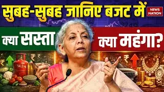 Union Budget 2026 : बजट में क्या-क्या हुआ सस्ता- महंगा? Beedi | Cigarette| Sitharaman | PM Modi