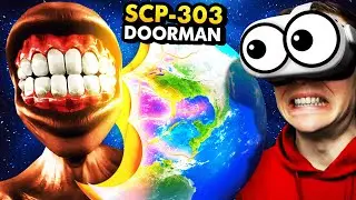 Creating SCP-303 THE DOORMAN WORLD In GOD SIMULATOR (Deisim VR Funny Gameplay)
