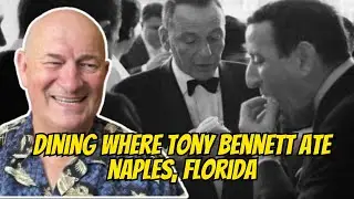 We Dined Where Tony Bennett Ate! Parmesan Pete's in Naples, Florida