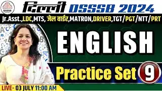 DSSSB JAIL WARDER/MATRON/PRT/NTT/MTS /DRIVER | ENGLISH CLASSES | ENGLISH PRACTICE QUESTIONS