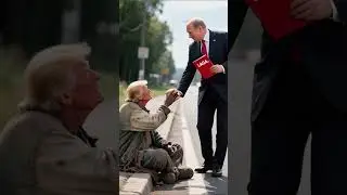 Hungry Trump Meets Putin at McDonald&rsquo;s 🍔📖#funny