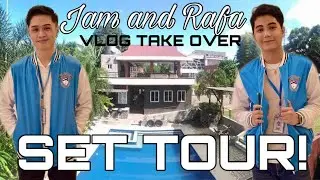 MY DAY THE SERIES SET TOUR! Jam and Rafa vlog take over!
