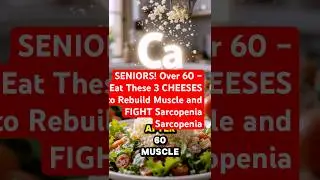 SENIORS! Over 60 &ndash; Eat These 3 CHEESES to Rebuild Muscle and FIGHT Sarcopenia Sarcopenia