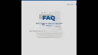 FAQ: Will I have to apply to getAMI meter?