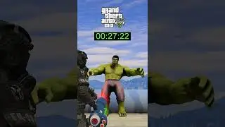 El Incre&iacute;ble Hulk VS King Kong &iquest;Cu&aacute;l de los Dos es m&aacute;s Fuerte en GTA 5?