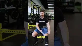 How to Properly Put on Knee Sleeves #evolveai #fitness #trainsmart #powerlifting